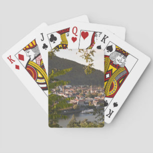 Jeu De Cartes Vue de la vieille ville de Heidelberg