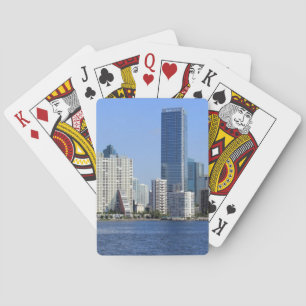 Jeu De Cartes Vue de Miami Skyline