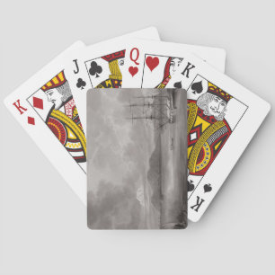 Jeu De Cartes Vue de Rio de Manille (lithographie)