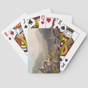 Jeu De Cartes Vue de Sion, illustration de 'Voyage Pittoresqu