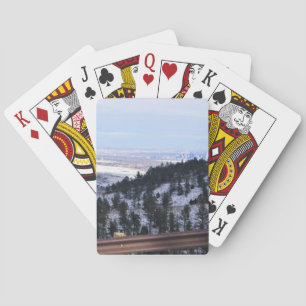Jeu De Cartes Vue depuis Windy Saddle Park, Golden, Colorado