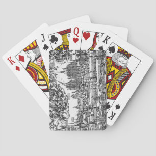 Jeu De Cartes Vue générale de Cologne, 1531 (gravure) (p/p pho