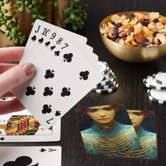 Jeu De Cartes Vue interne Imaginaire Sci-Fi (In Situ)