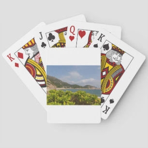 Jeu De Cartes Vue panoramique sur Tung O Village Lamma Island