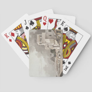 Jeu De Cartes Vue sur la route Chitpore, Calcutta, planche II de