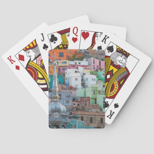 Jeu De Cartes Vue sur les bâtiments urbains (dos)