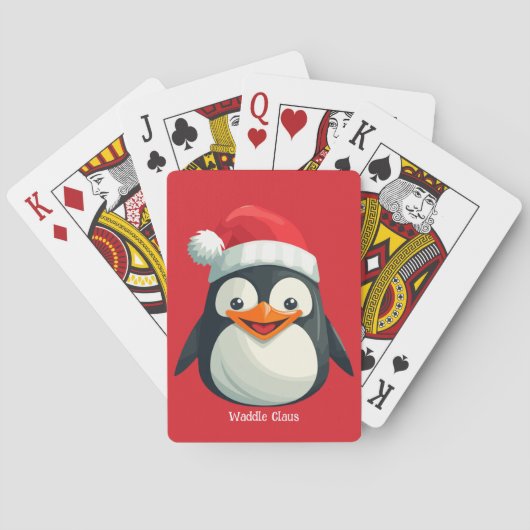 Jeu De Cartes Waddle Claus (dos)