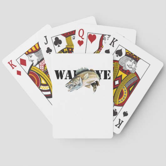 Jeu De Cartes Walleye (dos)