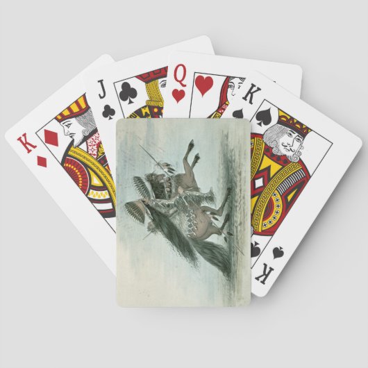 Jeu De Cartes Warrior of the Crow Tribe (dos)