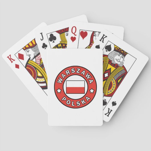 Jeu De Cartes Warszawa Polska (dos)