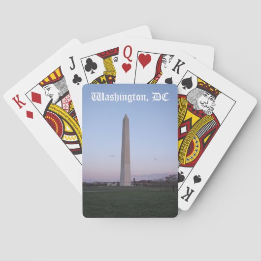 Jeu De Cartes Washington, DC (dos)