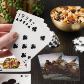 Jeu De Cartes Washington traversant le Delaware Art (In Situ)