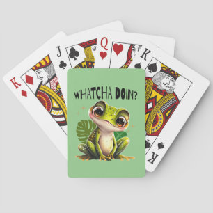 Jeu De Cartes Watcha Do ? Funny Curious Frog