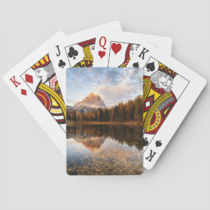 Jeu De Cartes Water   Tre Cime Di Lavaredo Italy