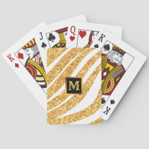 Jeu De Cartes Wave Sea Gold Parties scintillant Boho Popular Col