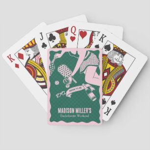 Jeu De Cartes Week-end enterrement de vie de jeune fille Modern 