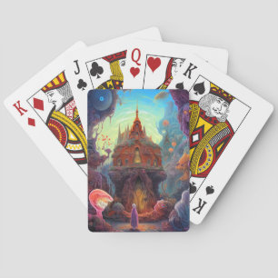 Jeu De Cartes Weight Déplaisant House Surreal Art