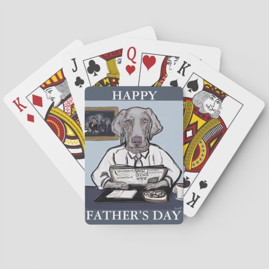 JEU DE CARTES WEIMARANER (dos)