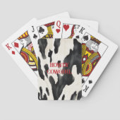 Jeu De Cartes Western Farm Animal Cow Country (dos)