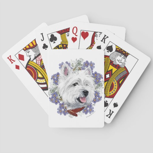 Jeu De Cartes Westie Forget (dos)