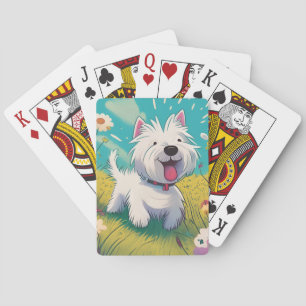 Jeu De Cartes Westie jouer aux cartes