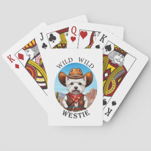 Jeu De Cartes Westie jouer aux cartes - Wild, Wild Westie