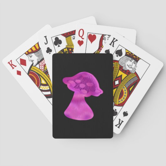 Jeu De Cartes Whimsigoth Zen Motif Champignons (dos)