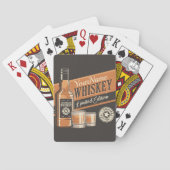 Jeu De Cartes Whiskey Liquor Bottle Western Bar (dos)