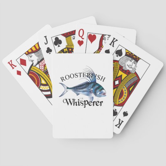 Jeu De Cartes Whisperer de rôti de poisson clair (dos)