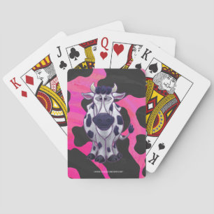 Jeu De Cartes Wild Me Tiger noir et rose
