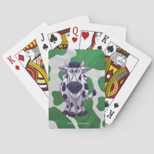Jeu De Cartes Wild Me Vache Vert et blanc Imprimer
