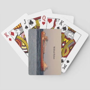 Jeu De Cartes Wilfred Sykes jouant aux cartes