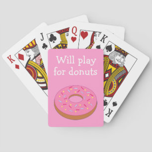 Jeu De Cartes Will Play pour Donuts amusant graphique