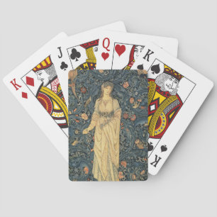 Jeu De Cartes William Morris antique Flora