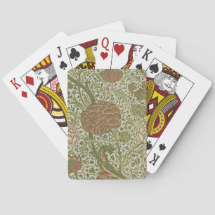 Jeu De Cartes William Morris Cray Fleur de Sauge Floral Botaniqu