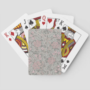 Jeu De Cartes William Morris Jasmine Motif de fleurs