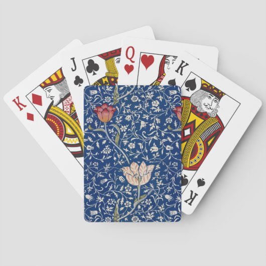 Jeu De Cartes William Morris Motif Medway (dos)