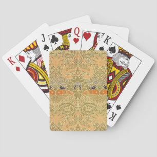 Jeu De Cartes William Morris Paon Dragon Arts et Métiers Vintage