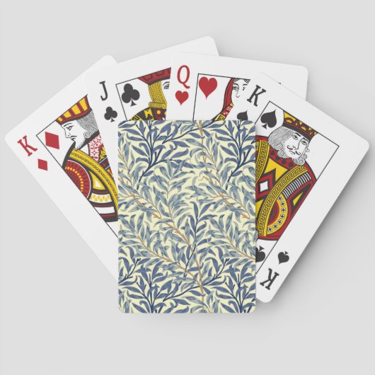 Jeu De Cartes William Morris "Willow Bough" 4 (dos)