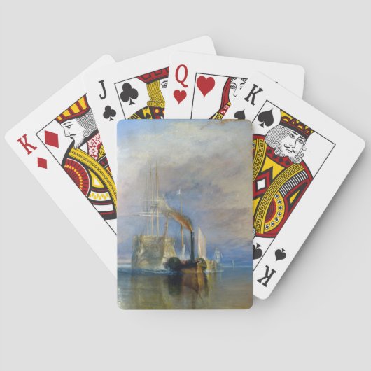 Jeu De Cartes William Turner - Le Temeraire de combat (dos)