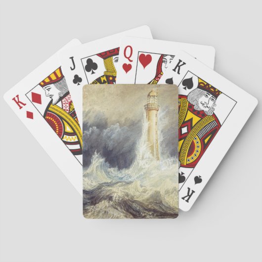 Jeu De Cartes William Turner - Phare de Bell Rock (dos)