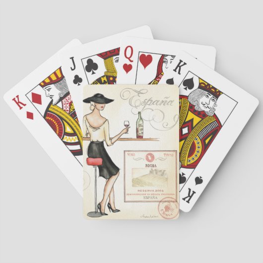 Jeu De Cartes Wine Fashionista (dos)