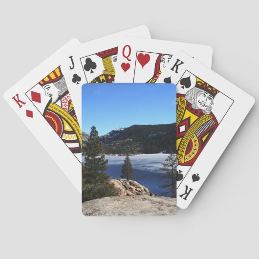 Jeu De Cartes Winter at Pinecrest Lake (dos)