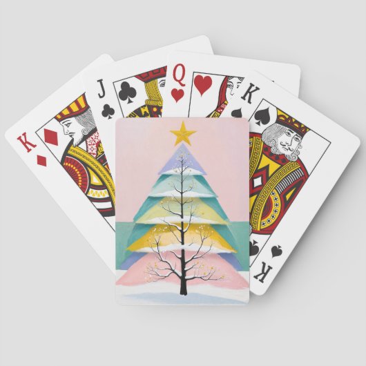 Jeu De Cartes Winter's Pastel Glow (dos)