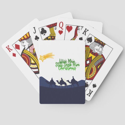 Jeu De Cartes Wise Men Still Seek Him Christmas (dos)