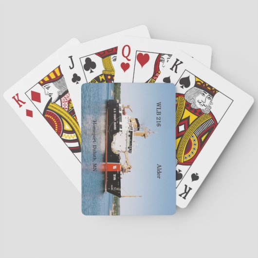 Jeu De Cartes WLB 216 Alder jouer aux cartes (dos)