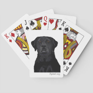 Jeu De Cartes "WMBBD" de Brynwood Black Labrador Playing Cards