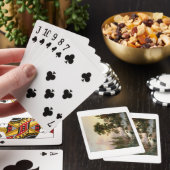 Jeu De Cartes Wolves in a Winter Landscape (In Situ)