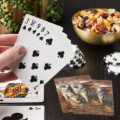 Jeu De Cartes Wolves Trio Playing Cards (In Situ)