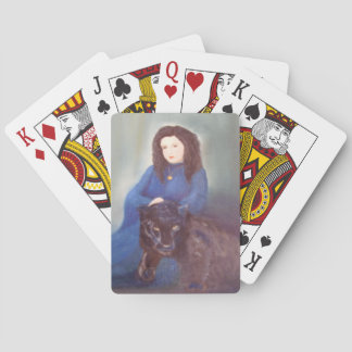 Jeu De Cartes Woman n Black Panther Playing Cards